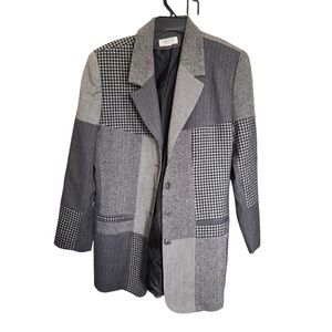 Vintage 1980s Bergdorf Goodman Patchwork Blazer